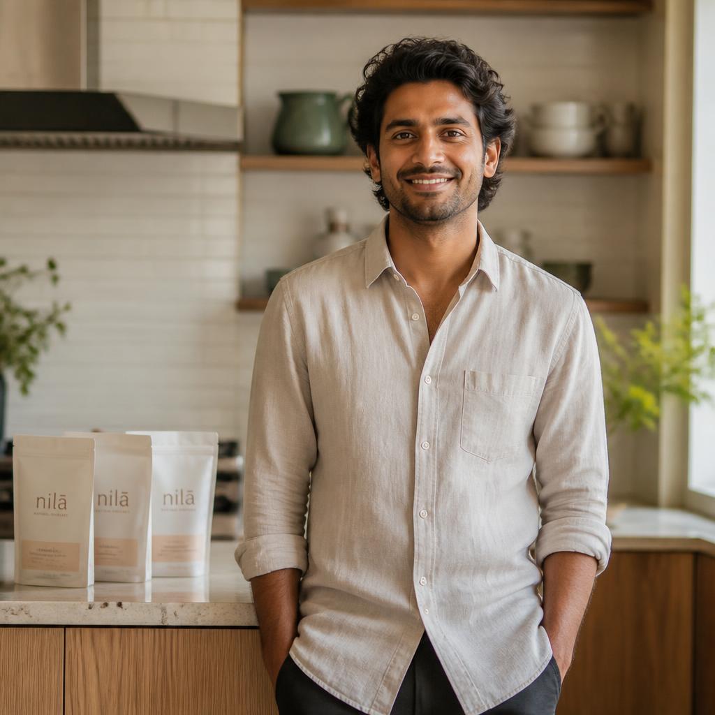 Founder in the kitchen